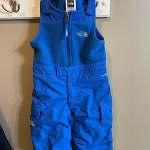 The North Face Kids Bright Blue Overalls